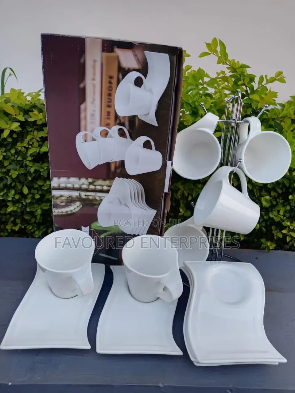 Swag Cups and Saucers
