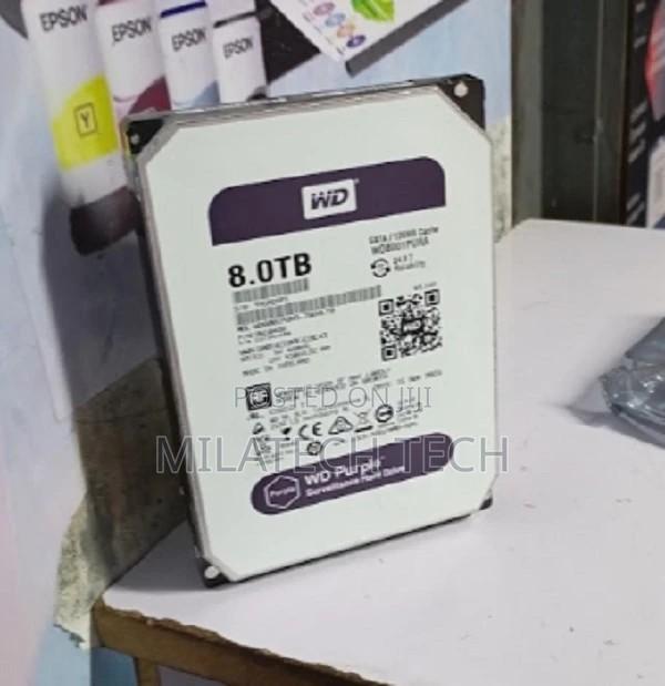 WD Purple Surveillance Hard Drive 8TB - main view