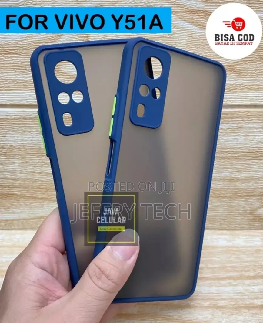 VIVO Y51A Camera Protect New Case Aero Original Hard Soft Ar