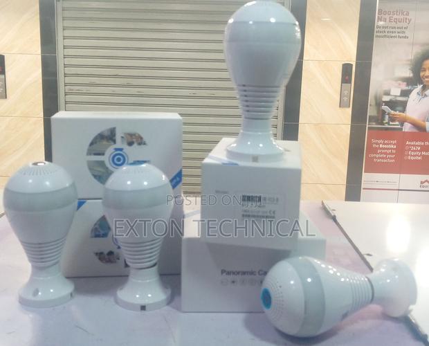 V380 Wireless Wifi Bulb Camera