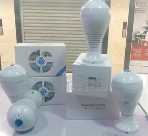 Nanny CCTV Bulb Camera White
