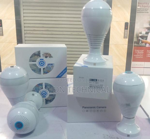 Nanny CCTV Bulb Camera White - main view