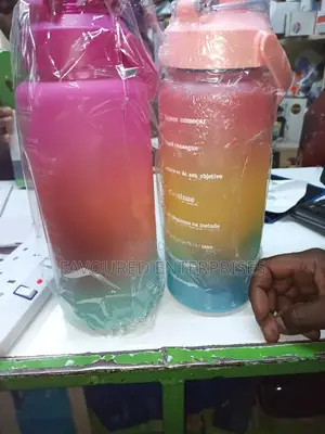 3 In 1 Motivational Water Bottle