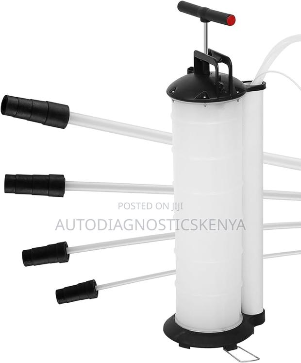 7 Litre Vehicle Vacuum Fluid Extractor Hand Pump Kit