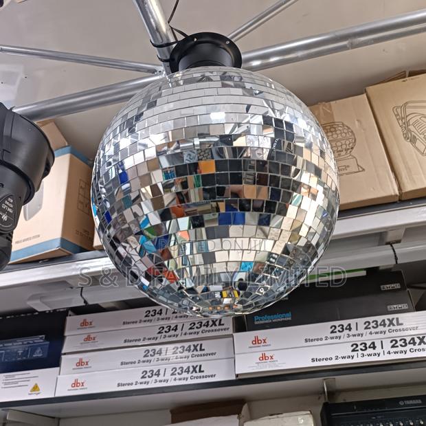 30CM Mirror Ball With Motor - main view