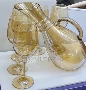 7 in 1 High Quality Borosilicate Glass Wine Decanter
