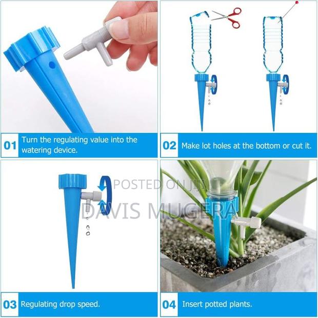 20 Pack Auto Drippers Self Plant Watering Spikes Automatic - thumbnail 9
