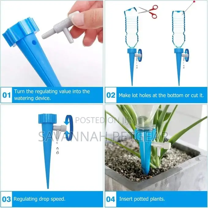 20 Pack Auto Drippers Self Plant Watering Spikes Automatic