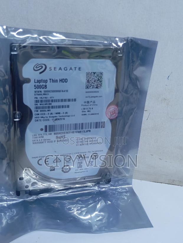 Seagate Laptop Thin HDD 500gb// Thin HDD 500gb!! Seagate! 