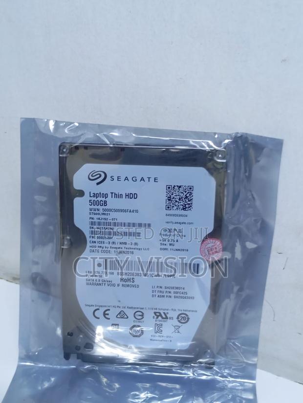 Seagate Laptop Thin Hard Disk Drive!! 500gb Laptop Thin HDD - main view