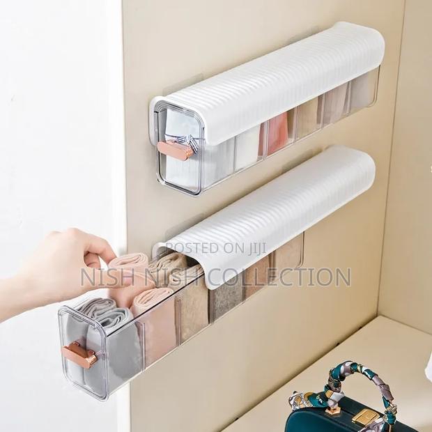 Wall Hanging Transparent Socks, Underwear,Storage Organizer - thumbnail 3