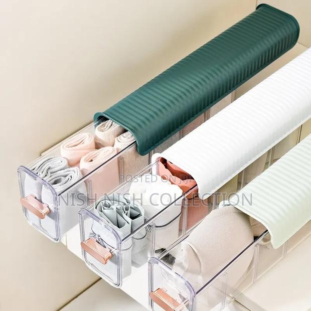 Wall Hanging Transparent Socks, Underwear,Storage Organizer - thumbnail 4