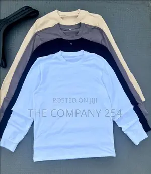 High Quality Fabric Men's Longsleeved T Shirts Sweatshirts