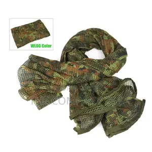 Camouflage Outdoor Scarf Tactical Mesh Neckerchief Mask