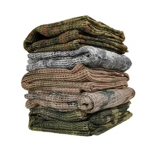 Camouflage Outdoor Scarf Tactical Mesh Neckerchief Mask