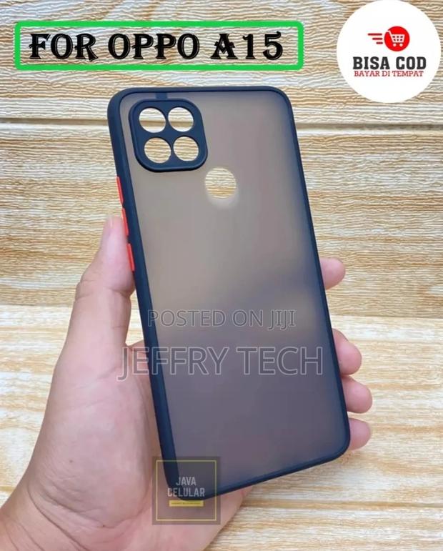 OPPO A15/A15s Camera Protect New Case Aero Original Hard Sof - thumbnail 3