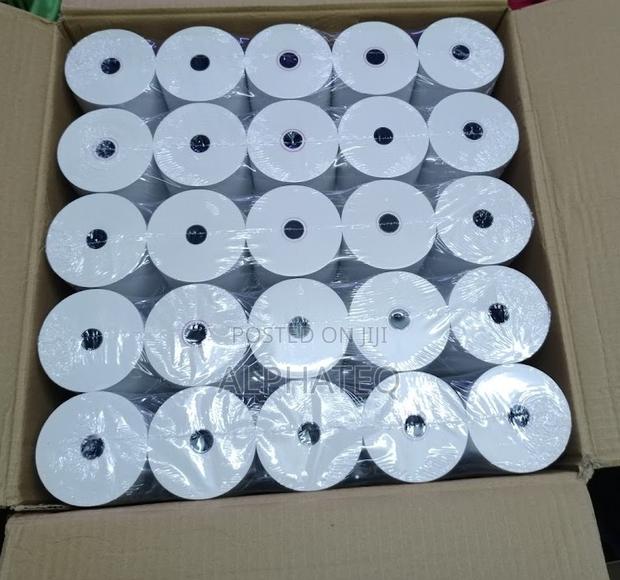 Pack of 50 Rolls *Thermal Paper Roll 79mm X 80mm Paper Roll*
