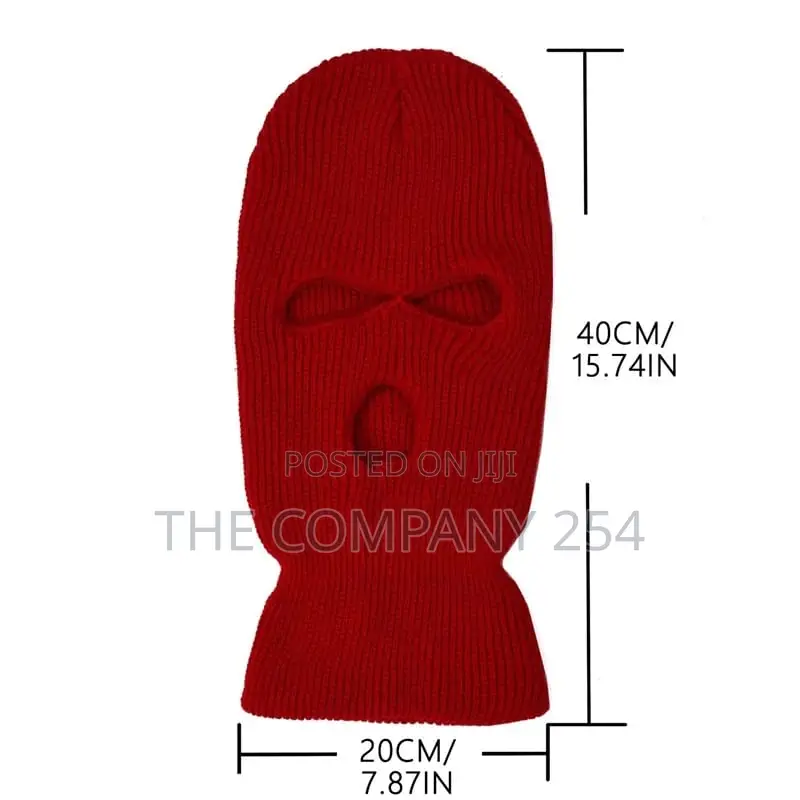 Full Face Mask Knitted Pullover Hat for Men Ski Balaclava