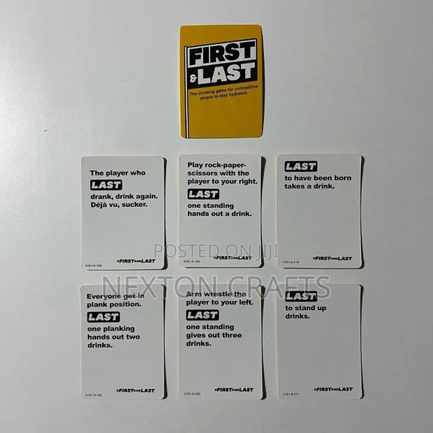 New First and Last Card Game - thumbnail 7