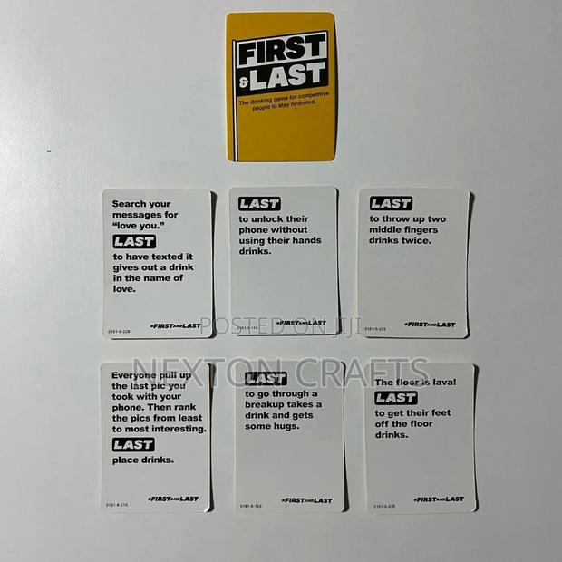New First and Last Card Game - thumbnail 4
