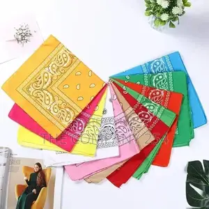 2pcs/Set Hip Hop Bandana Man Women Fashion Outdoor Headban