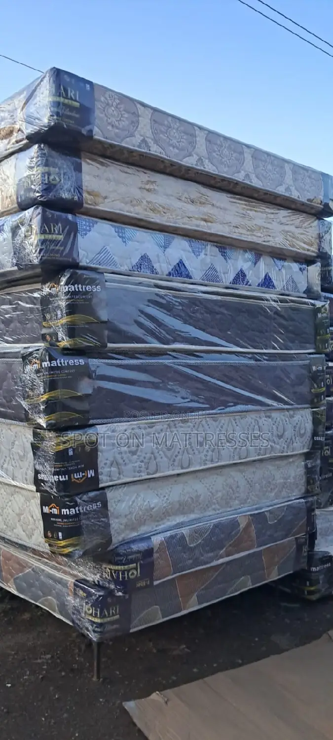5by6 12inch Spring Mattress (10yrs Warranty)
