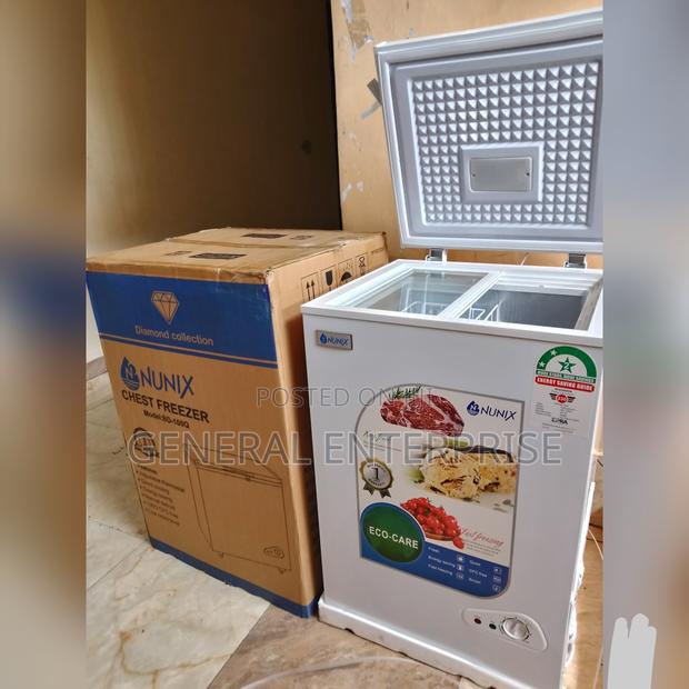 Freezer, Chest Freezer, Nunix 100litres Freezer