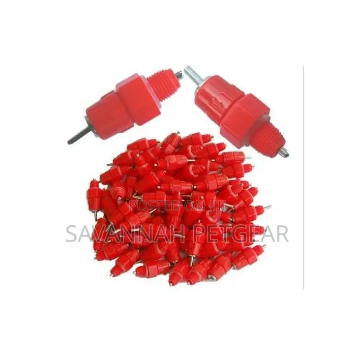 20 PCS Automatic Chicken Water Nipple Drinker Feeders Poultr