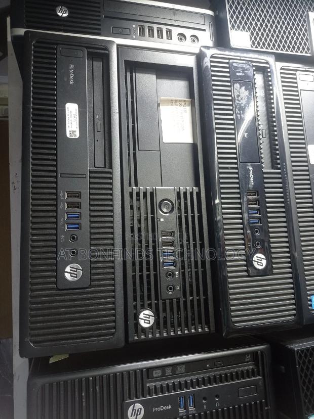 Desktop Computer HP EliteDesk 800 G3 4GB Intel Core I5 HDD 500GB - main view