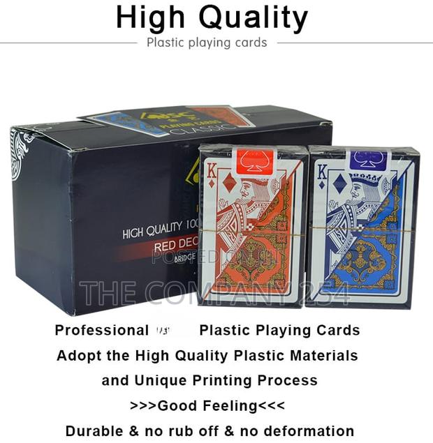 PVC New Pattern Plastic Waterproof Film Adult Playing Cards