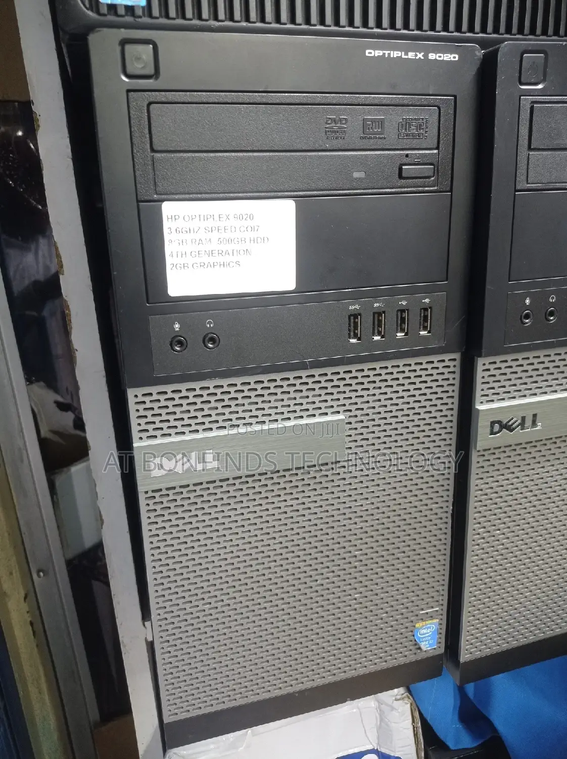 Desktop Computer Dell OptiPlex 9020 8GB Intel Core I7 HDD 500GB