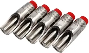5 PCS Thread Stainless Steel Automatic Pig Waterer Nipple