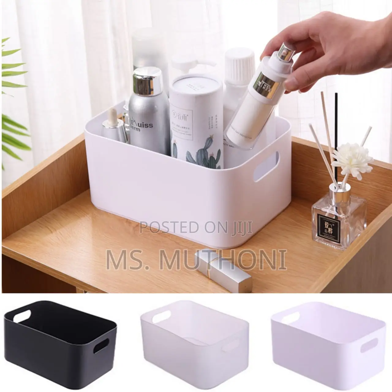 A Pair (2) Multifunctional Storage Box*
