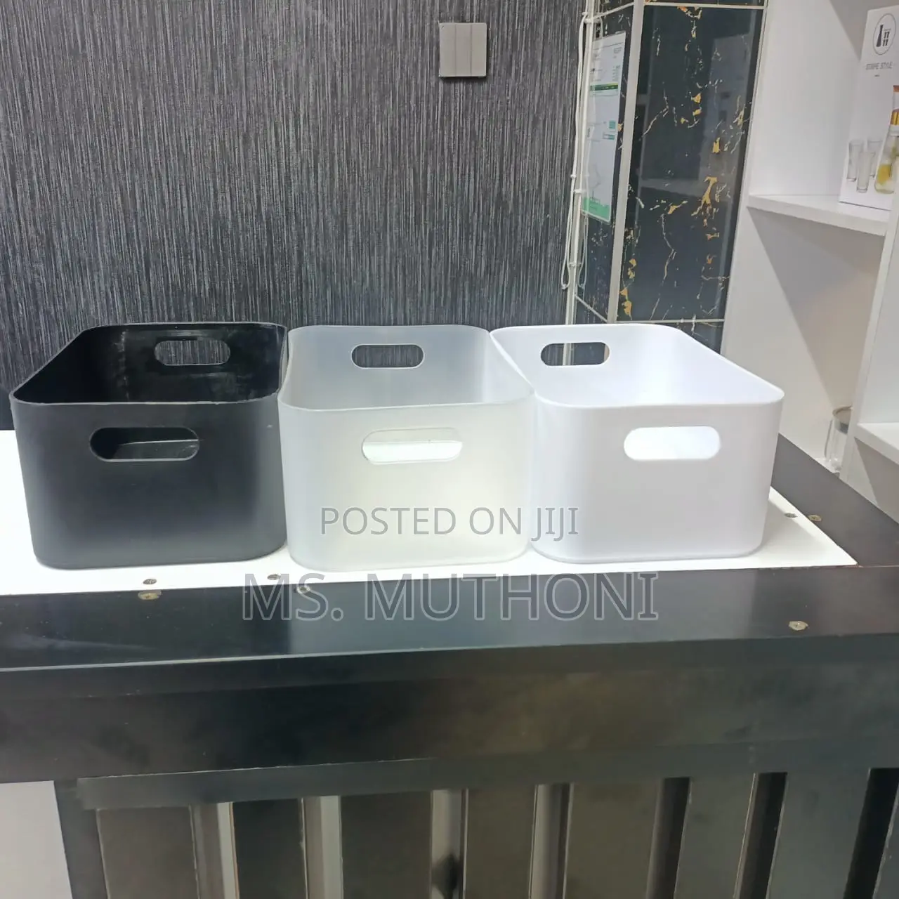 A Pair (2) Multifunctional Storage Box*
