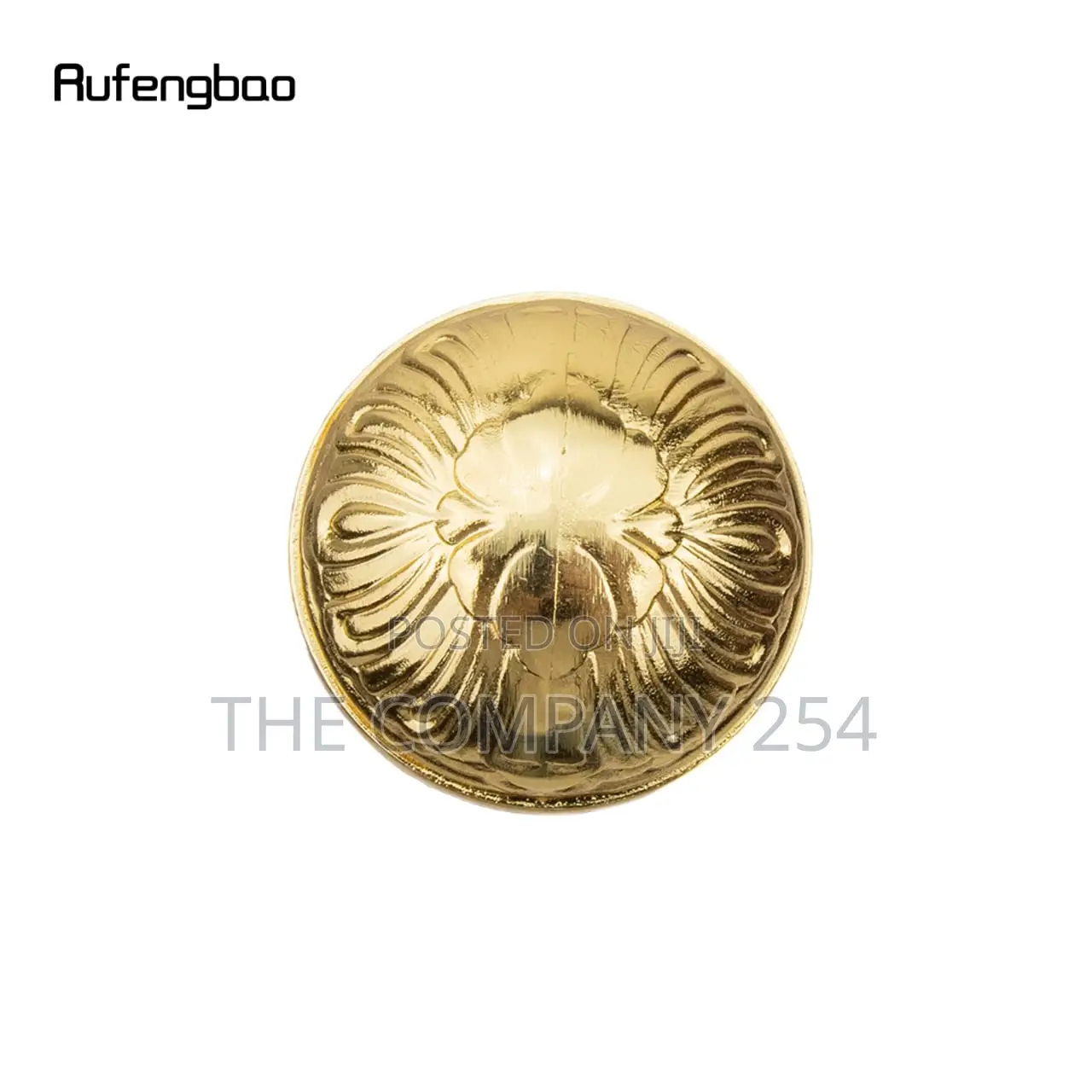 Gold Luxury Lion Head Congolese Walking Sticks