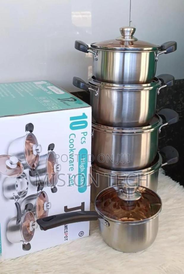 Quality JP 10 PCS Aluminium Cookware Set
