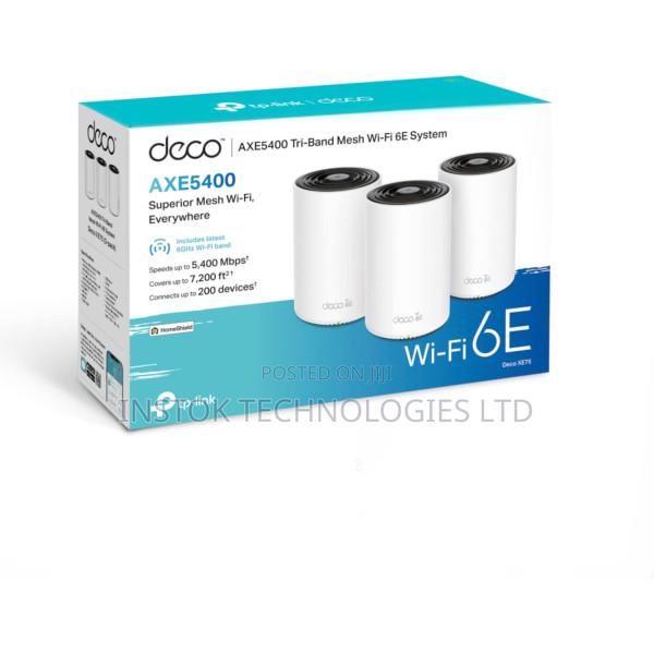 Tp-Link Deco XE75 AXE5400 Tri-Band Mesh Wi-Fi 6E System - thumbnail 2