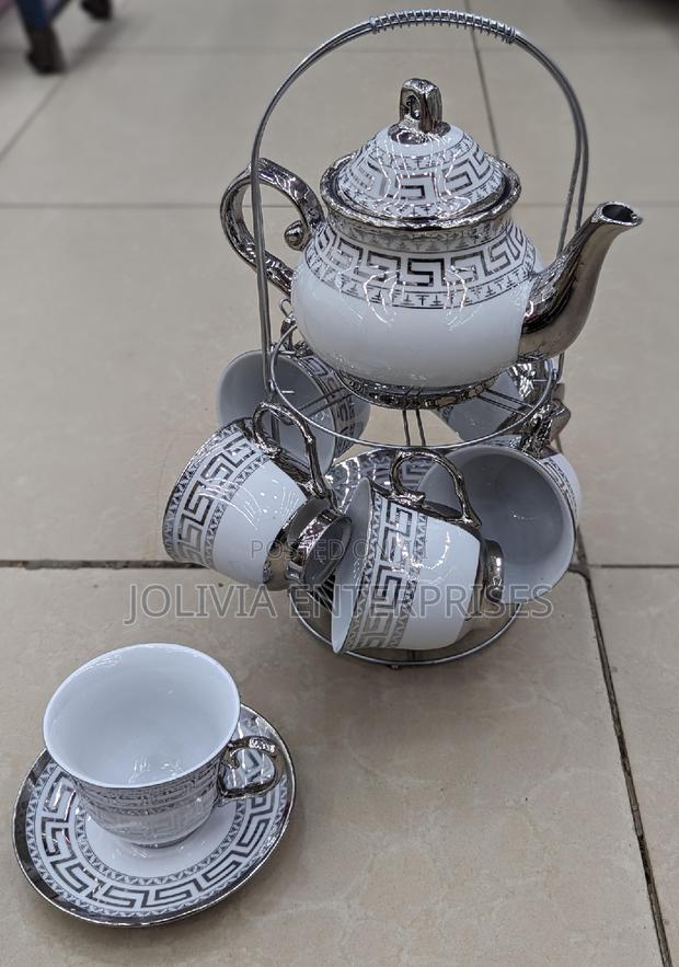 13 PCS Ceramic Versace Tea Set - main view