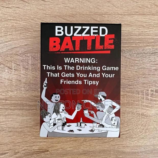 Buzzed Battle Drinking Card Game - main view