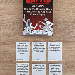 Buzzed Battle Drinking Card Game