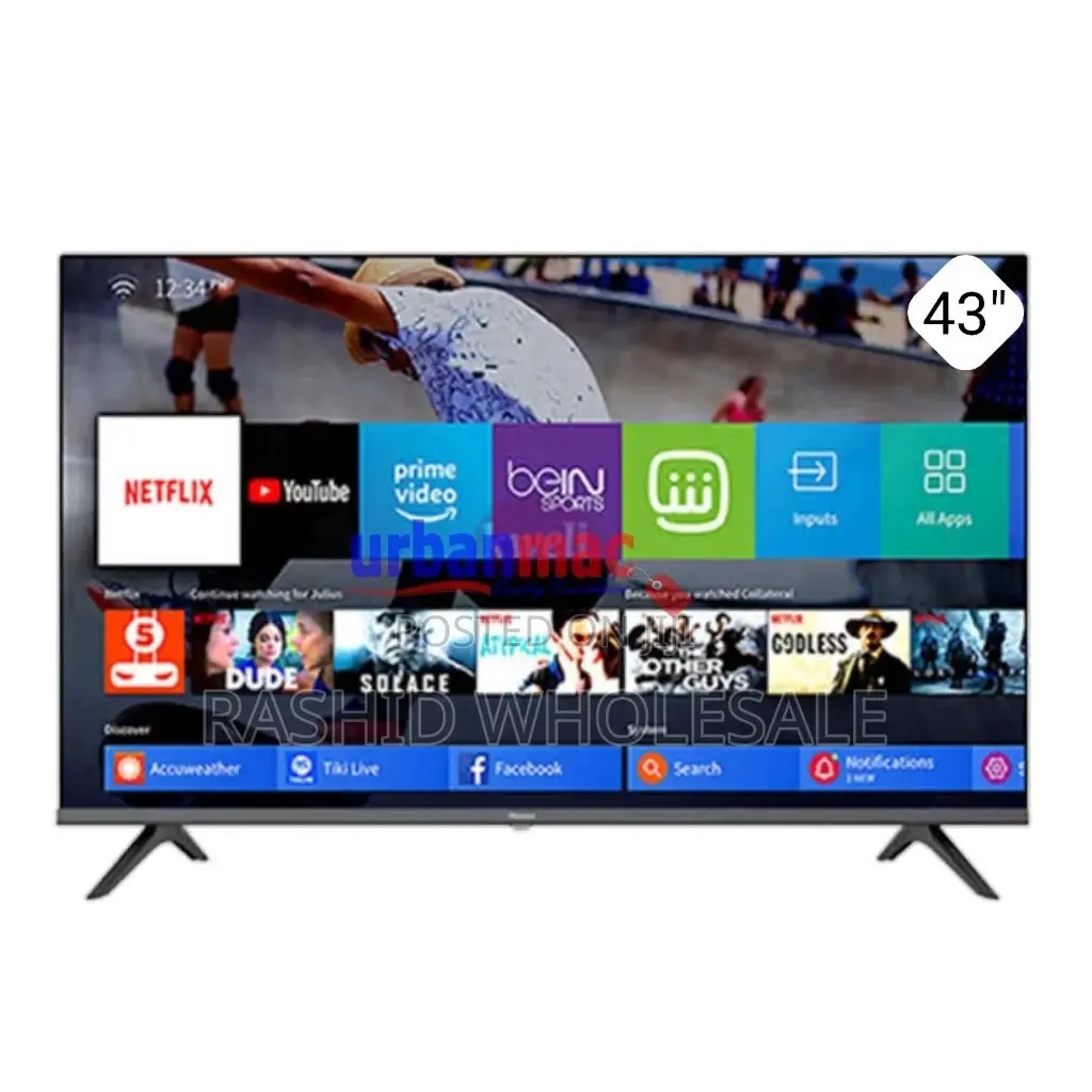 43 Inch Vitron Tv. With Youtube And Netflix