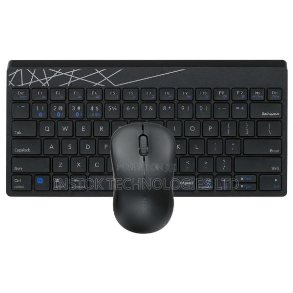 Rapoo 8000M Wireless Bluetooth Mouse Combo - thumbnail 2