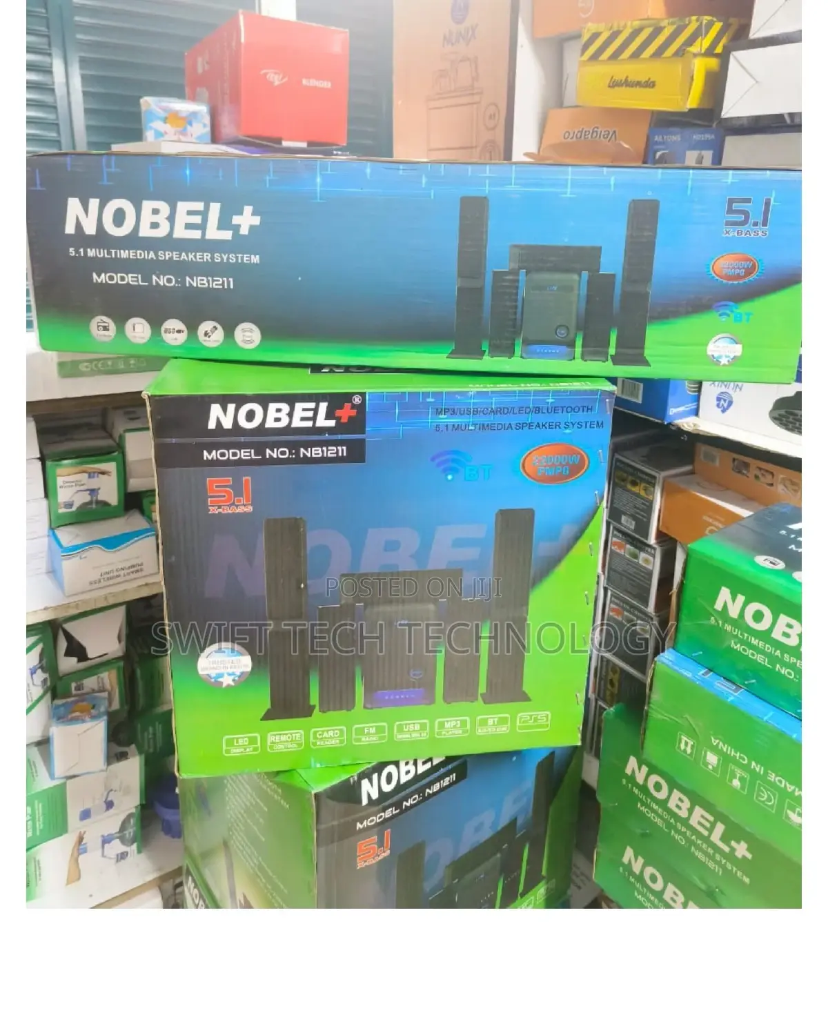 Nobel 5.1 Multimedia Speaker Systems Nobel +