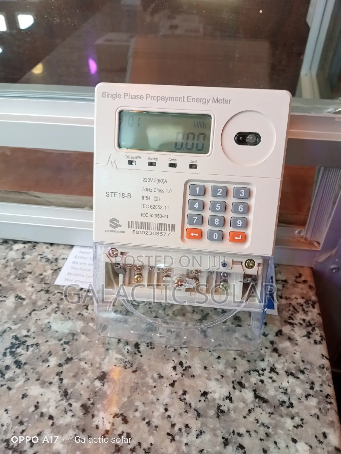 Tokens Energy Meter