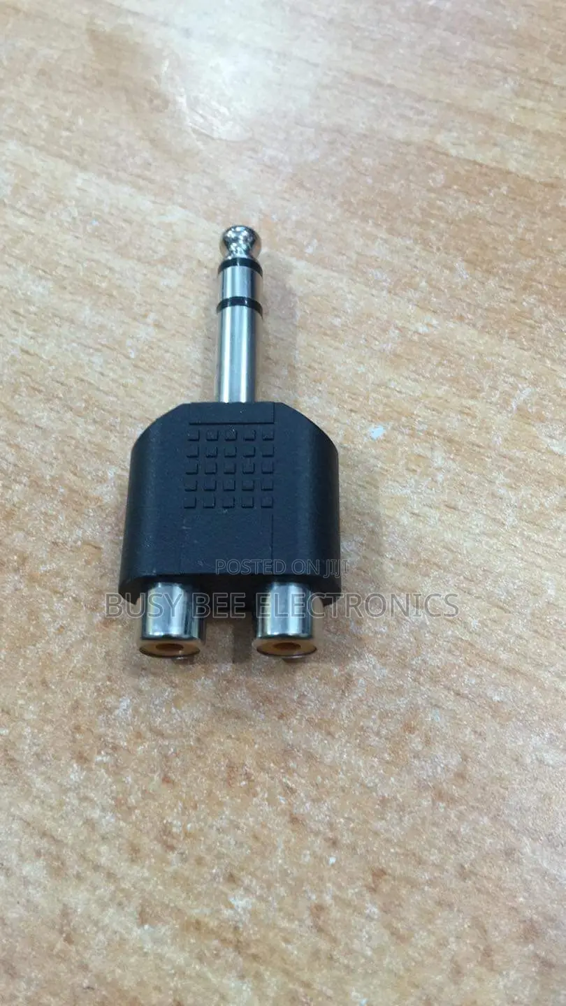 Stereo to Rca Adaptor