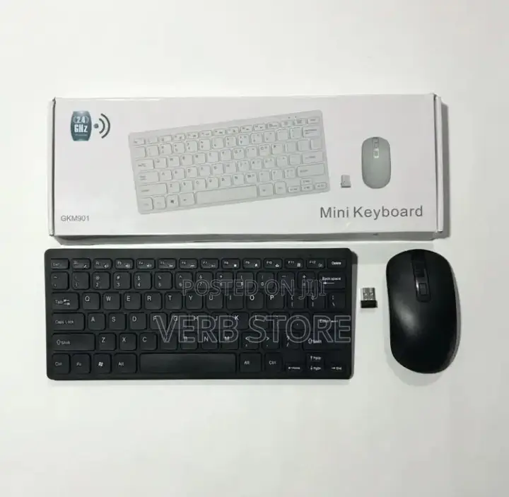 Wireless Mini Keyboard With Mouse