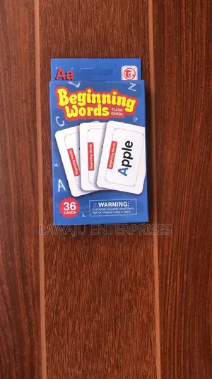 Beginning Words Flash Cards