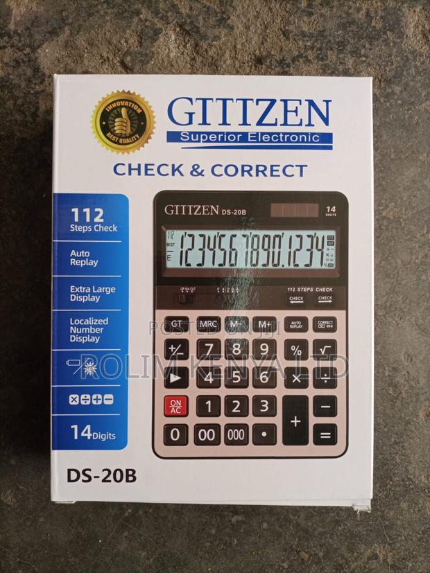 Gtttizen Calculator 14 Digits - main view