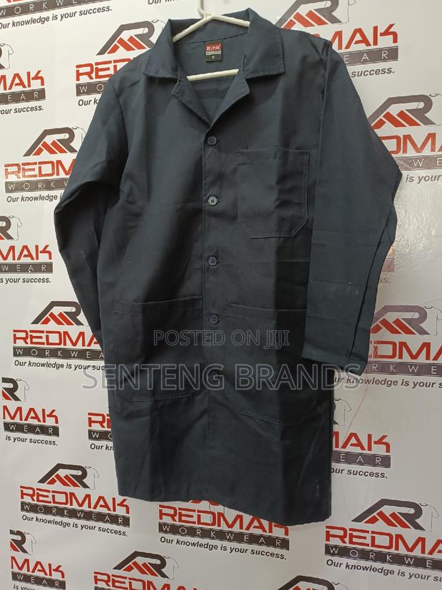 Navy Blue Lab Coats - thumbnail 3
