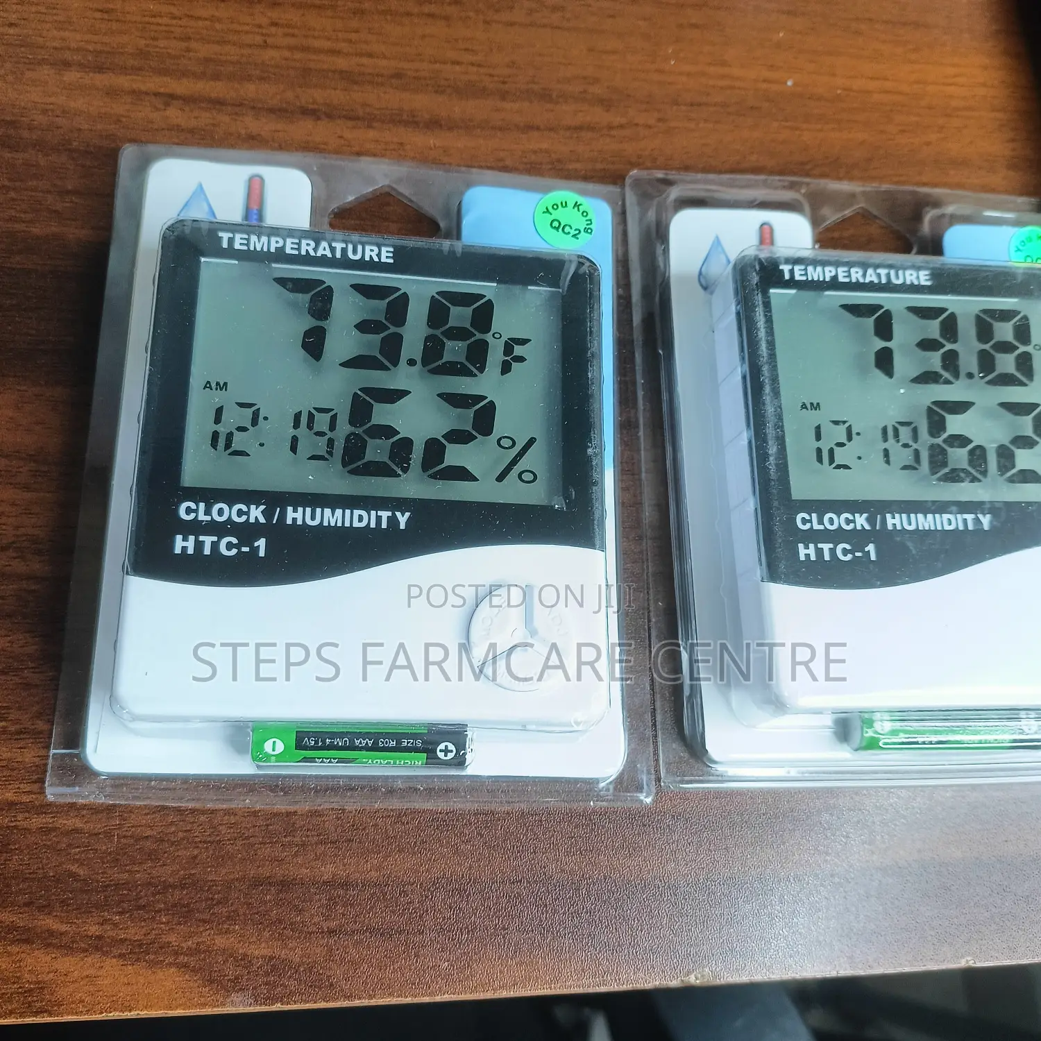 Automatic Brooder Thermohygrometers
